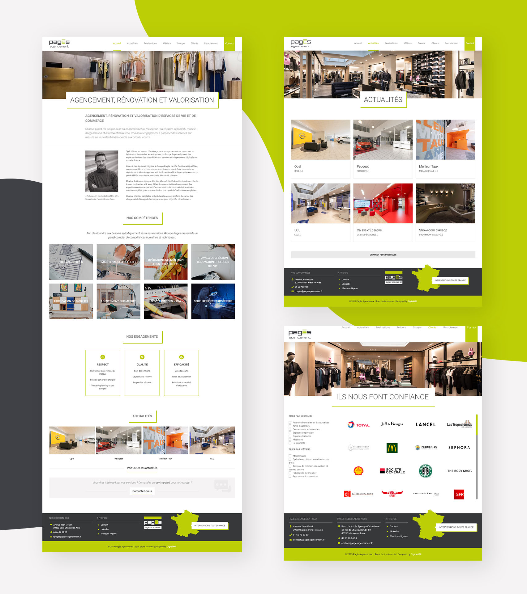 Website_Mockup_type4_pages Nouveau site web de Pagès Agencement
